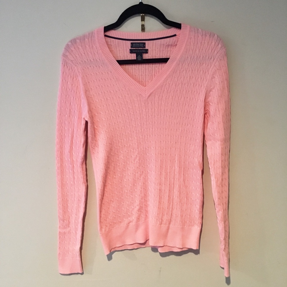 Pink sweater